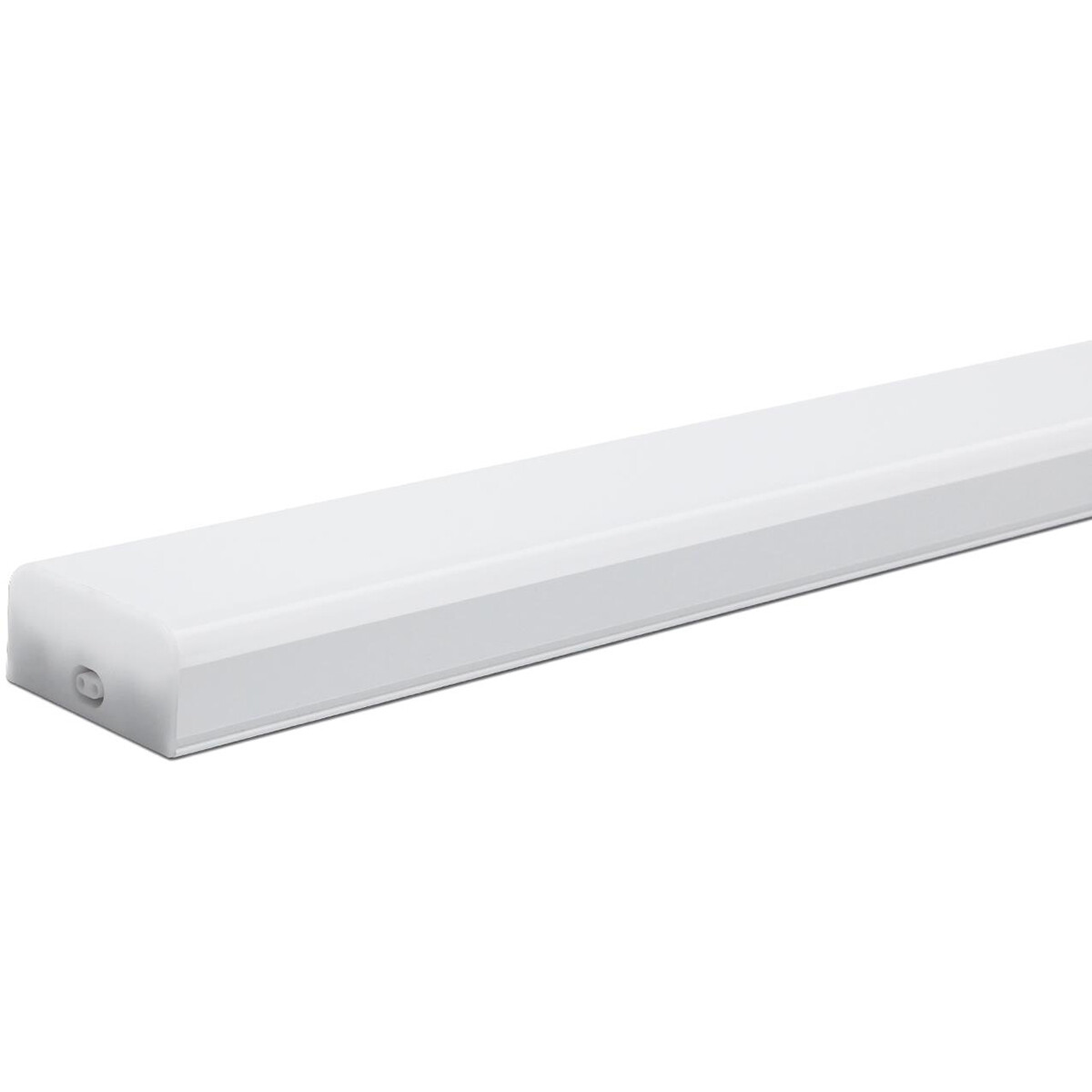 LED TL Armatuur met T5 Buis - Aigi Shado - 60cm - 12W - Koppelbaar - Helder/Koud Wit 6500K - Mat Wit