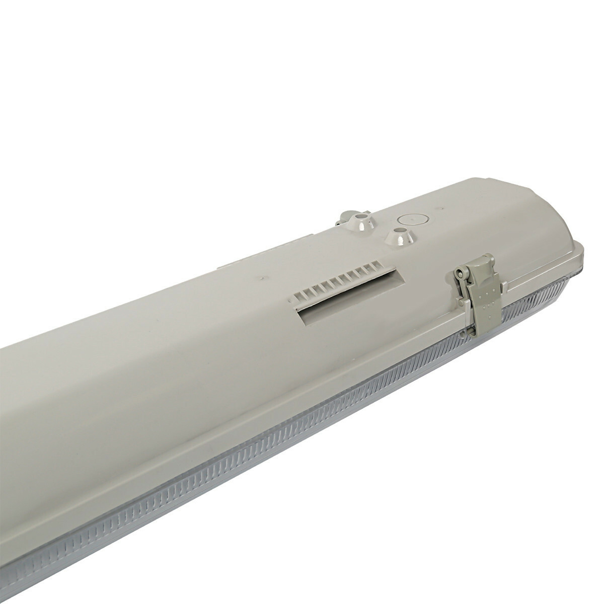 LED TL Armatuur met T8 Buis Incl. Starter - Aigi Hari - 120cm Dubbel - 32W - Helder/Koud Wit 6400K - Waterdicht IP65