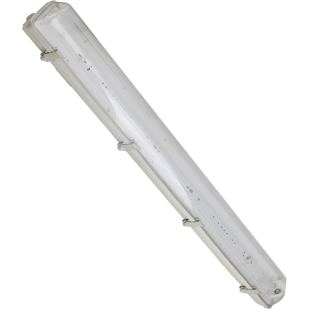 LED TL Armatuur T8 - Aigi Hari - 120cm Dubbel - Waterdicht IP65 - Kunststof