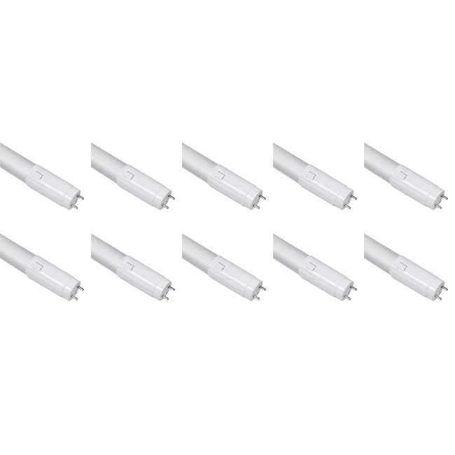 LED TL Buis T8 10 Pack - Aigi - 60cm 10W - Natuurlijk Wit 4000K