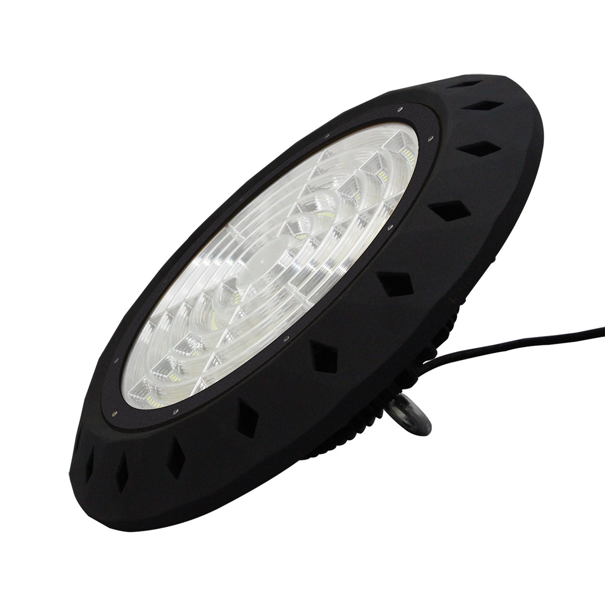 LED UFO High Bay 200W - Aigi - MEAN WELL Driver - Magazijnverlichting - Waterdicht IP65 - Natuurlijk Wit 4000K - Aluminium