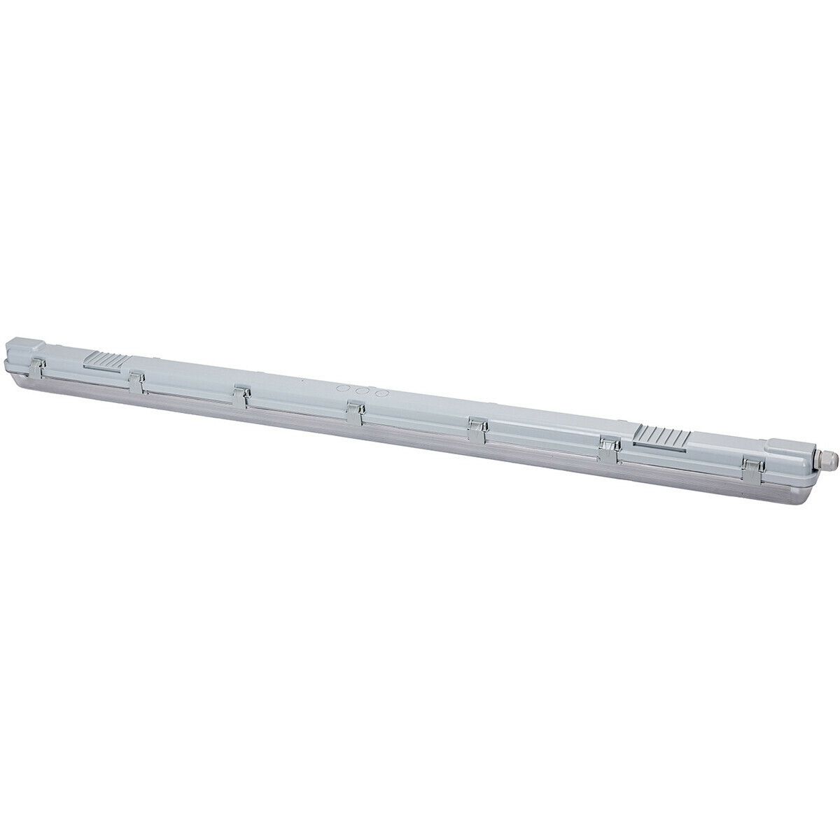 LED Waterdichte TL Armatuur met T8 Buis - Velvalux Strela - 120cm - Enkel - Koppelbaar - Waterdicht IP65 - OSRAM - SubstiTUBE Value EM 865 - 16.2W - Helder/Koud Wit 6500K | Vervangt 36W