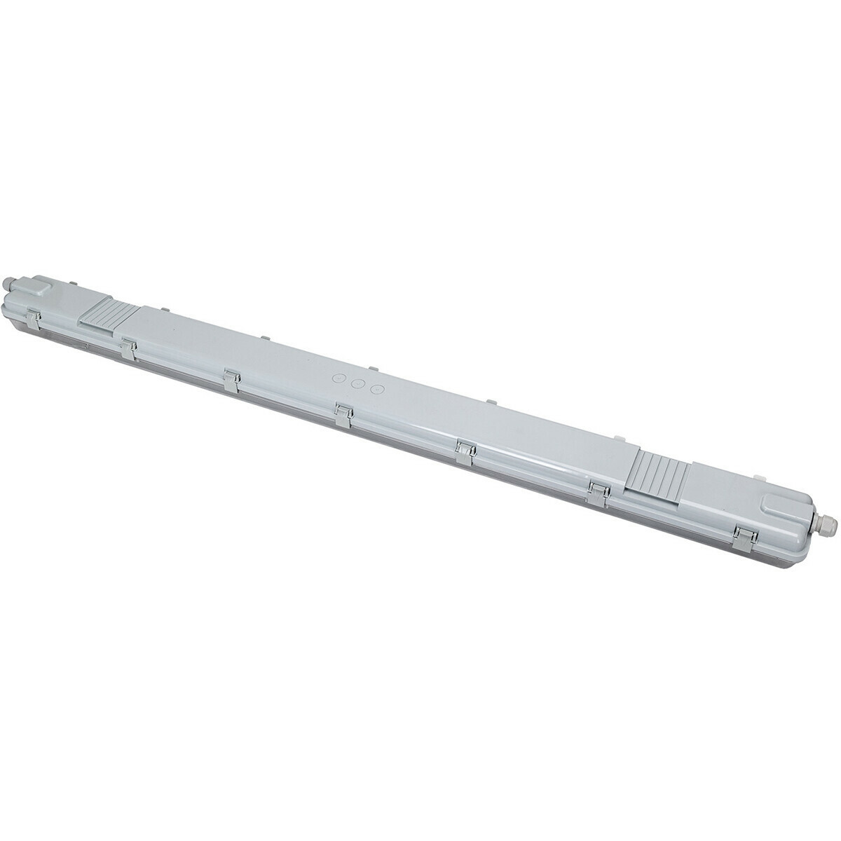 LED Waterdichte TL Armatuur met T8 Buizen - Velvalux Strela - 120cm - Dubbel - Koppelbaar - Waterdicht IP65 - OSRAM - SubstiTUBE Value EM 865 - 32.4W - Helder/Koud Wit 6500K | Vervangt 72W