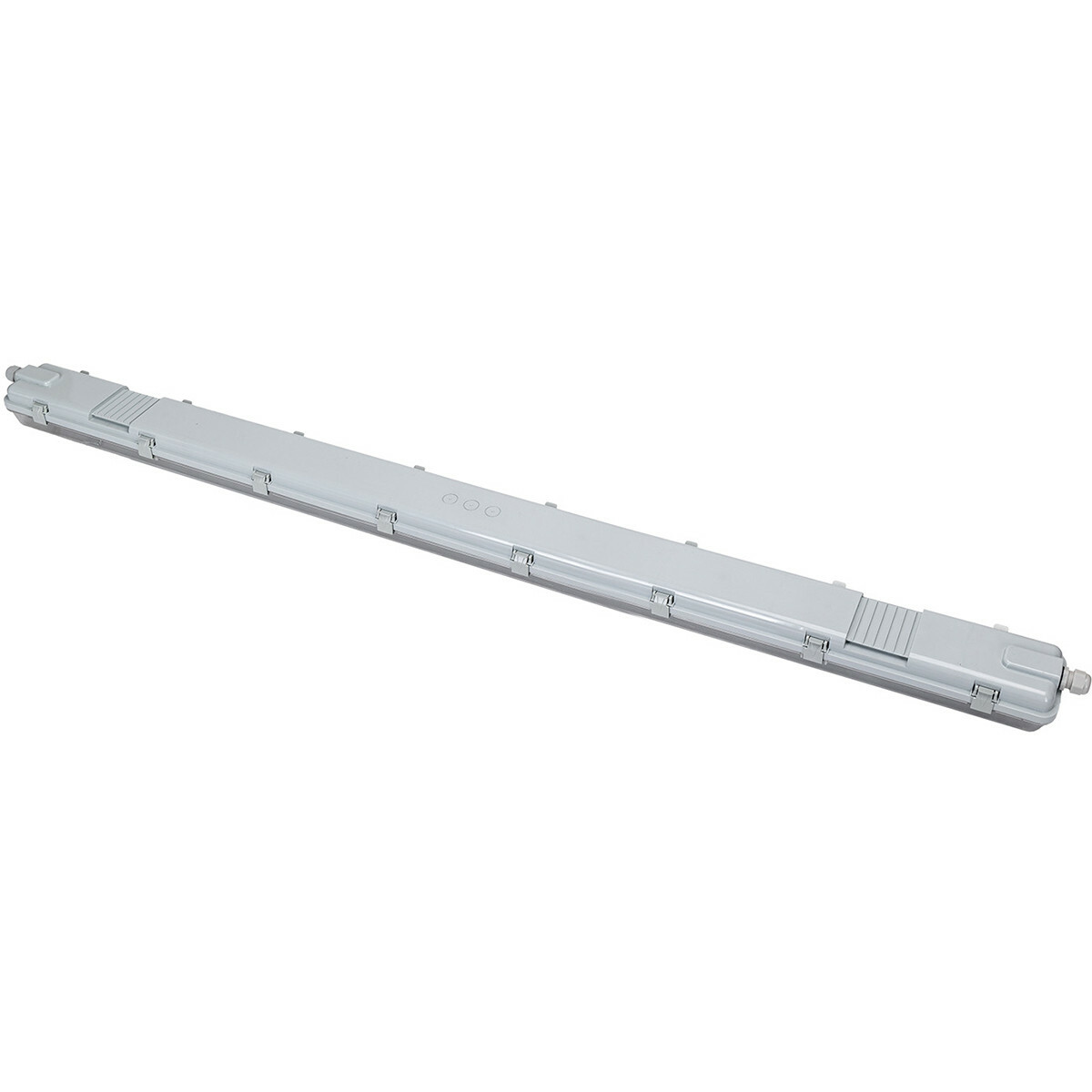 LED Waterdichte TL Armatuur met T8 Buizen - Velvalux Strela - 150cm - Dubbel - Koppelbaar - Waterdicht IP65 - OSRAM - SubstiTUBE Value EM 830 - 38.2W - Warm Wit 3000K | Vervangt 116W