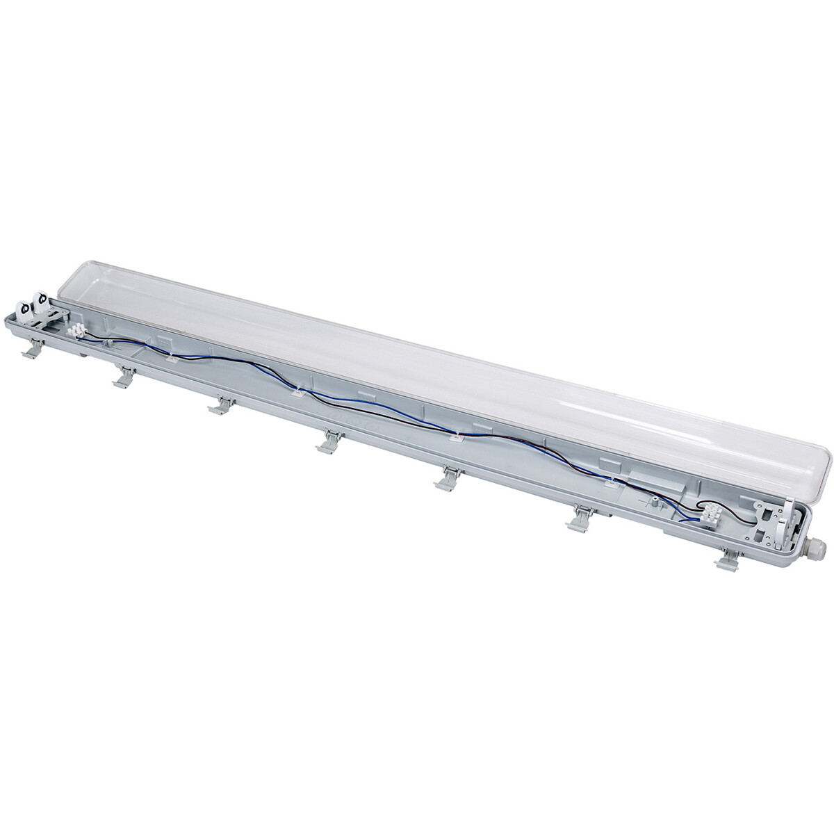 LED Waterdichte TL Armatuur - Velvalux Strela - 120cm - Dubbel - Koppelbaar - Waterdicht IP65