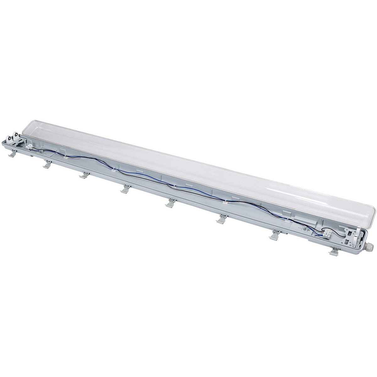 LED Waterdichte TL Armatuur - Velvalux Strela - 150cm - Dubbel - Koppelbaar - Waterdicht IP65