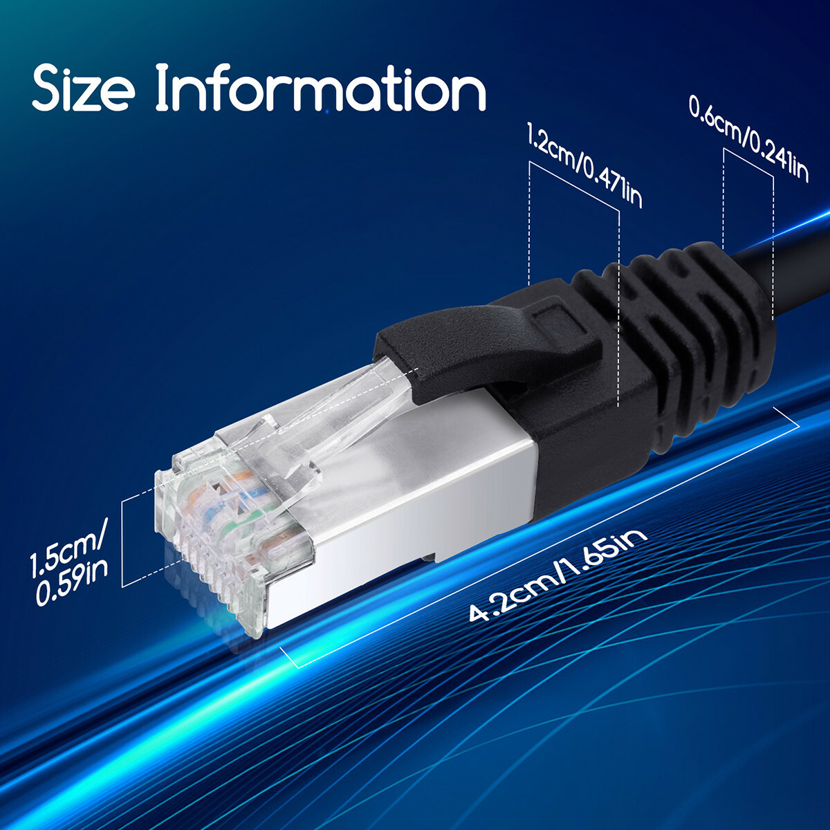 Netwerkkabel - Internetkabel - Patchkabel - Aigi Hoxi - Cat7 UTP Kabel RJ45 - 3 Meter - Koper - Zwart