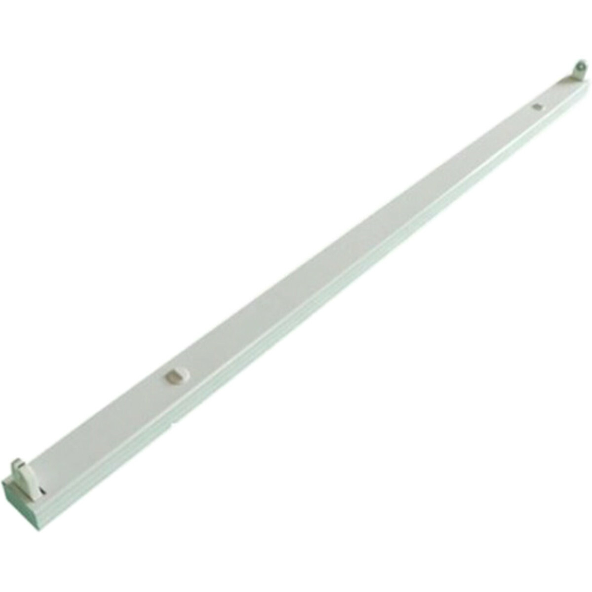 LED TL Armatuur met T8 Buis - OSRAM SubstiTUBE Value EM 830 - Aigi Dybolo - 120cm Enkel - 16.2W - Warm Wit 3000K