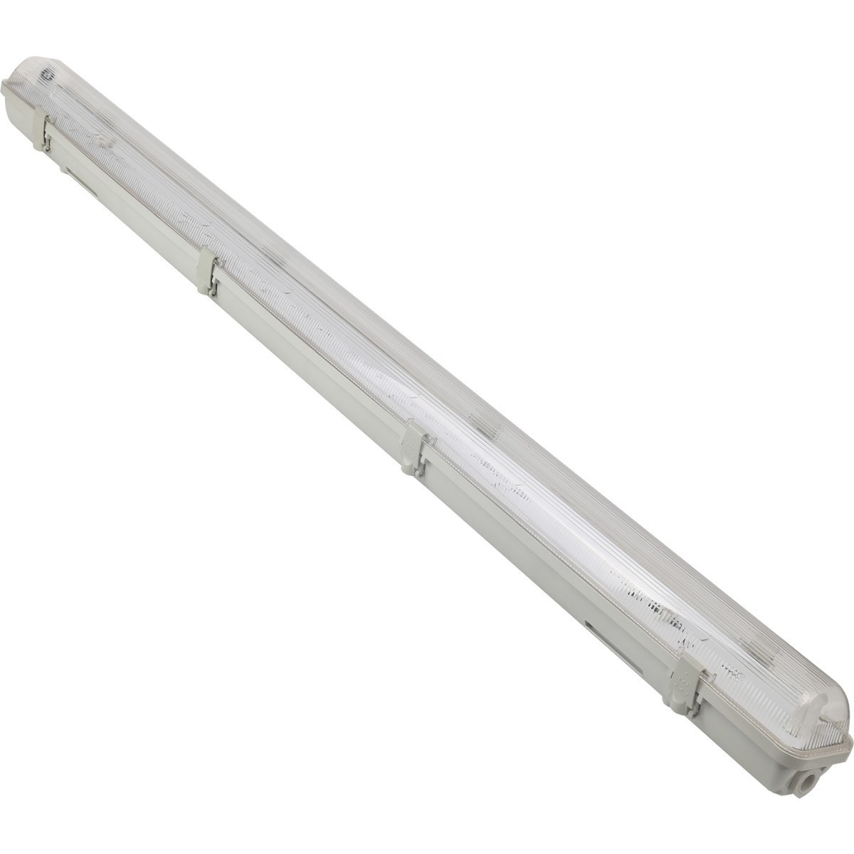 LED TL Armatuur met T8 Buis - OSRAM SubstiTUBE Value EM 830 - Aigi Hari - 120cm Enkel - 16.2W - Warm Wit 3000K