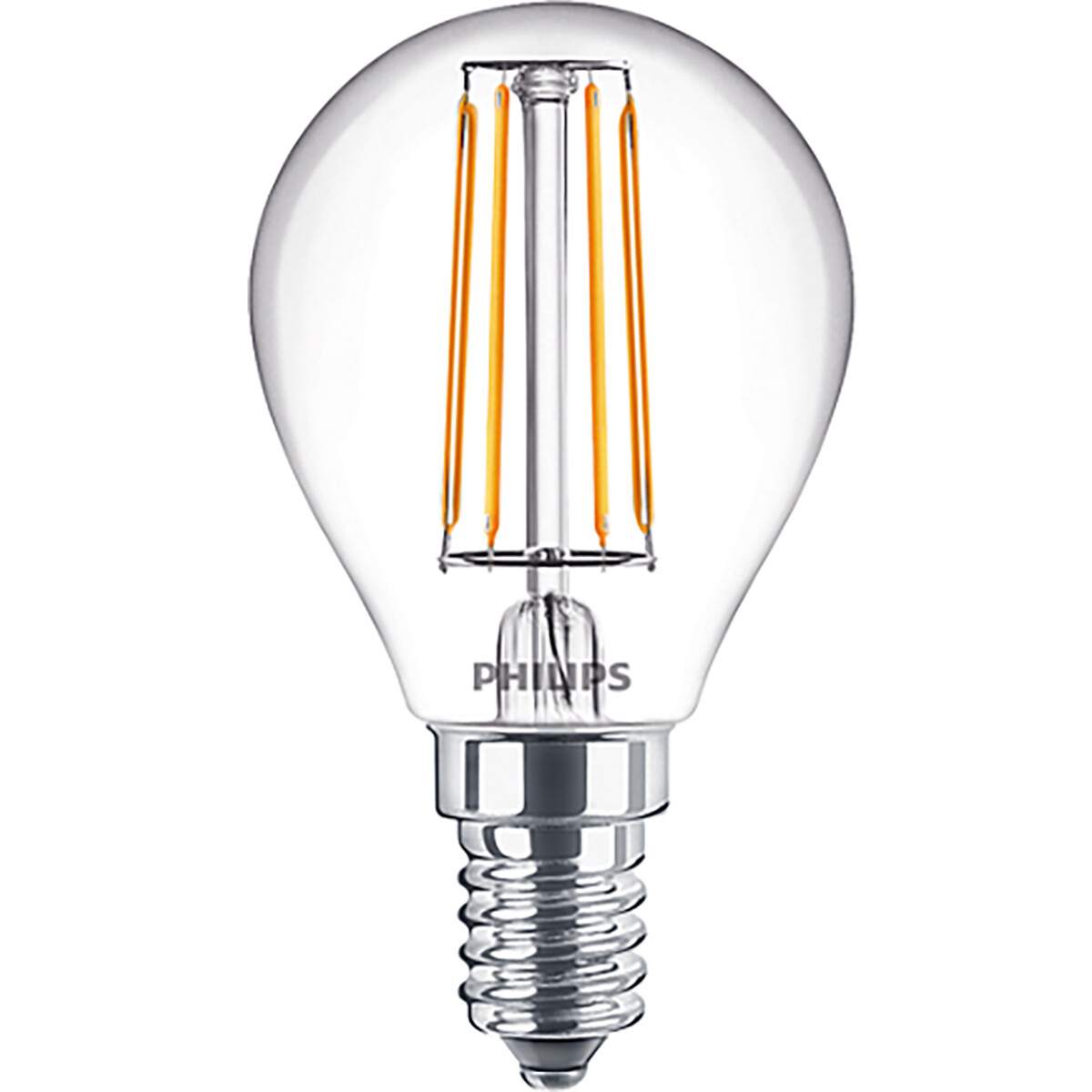 PHILIPS - LED Lamp - CorePro Luster 827 P45 CL - E14 Fitting - 4.3W - Warm Wit 2700K | Vervangt 40W