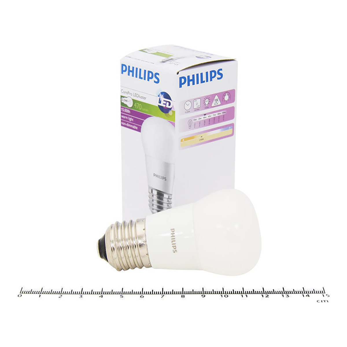 PHILIPS - LED Lamp - CorePro Lustre 827 P45 FR - E27 Fitting - 5.5W - Warm Wit 2700K | Vervangt 40W