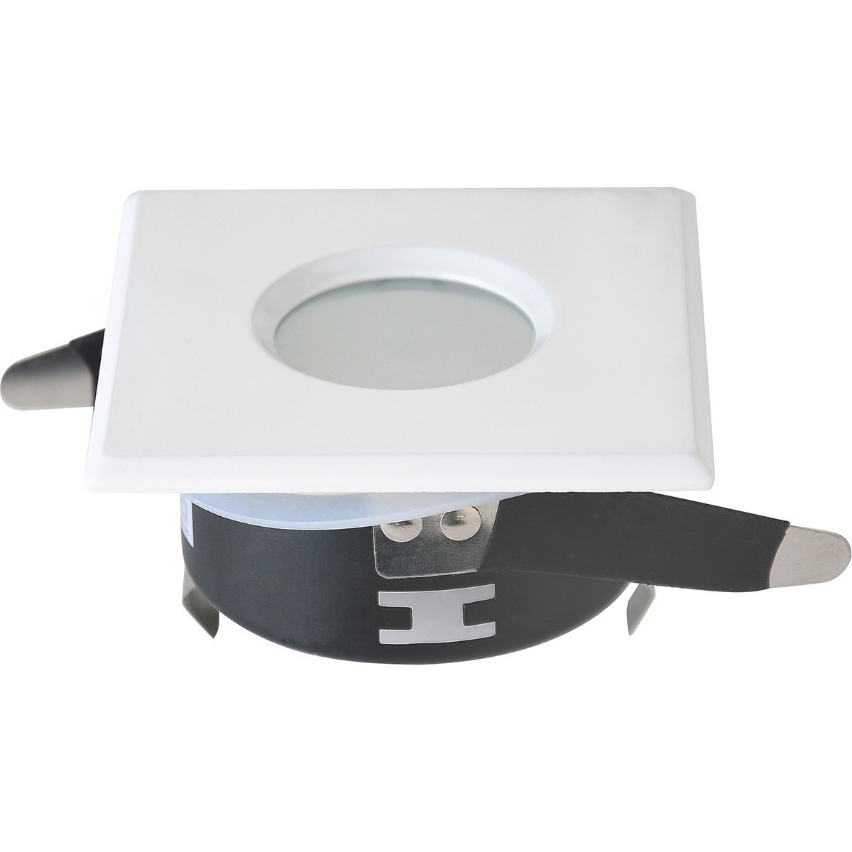 LED Spot Set - Aigi - GU10 Fitting - Waterdicht IP65 - Inbouw Vierkant - Mat Wit - 82mm - Philips - CorePro 827 36D - 5W - Warm Wit 2700K - Dimbaar