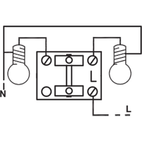 Serieschakelaar - Opbouw - Dubbel - Waterdicht IP54