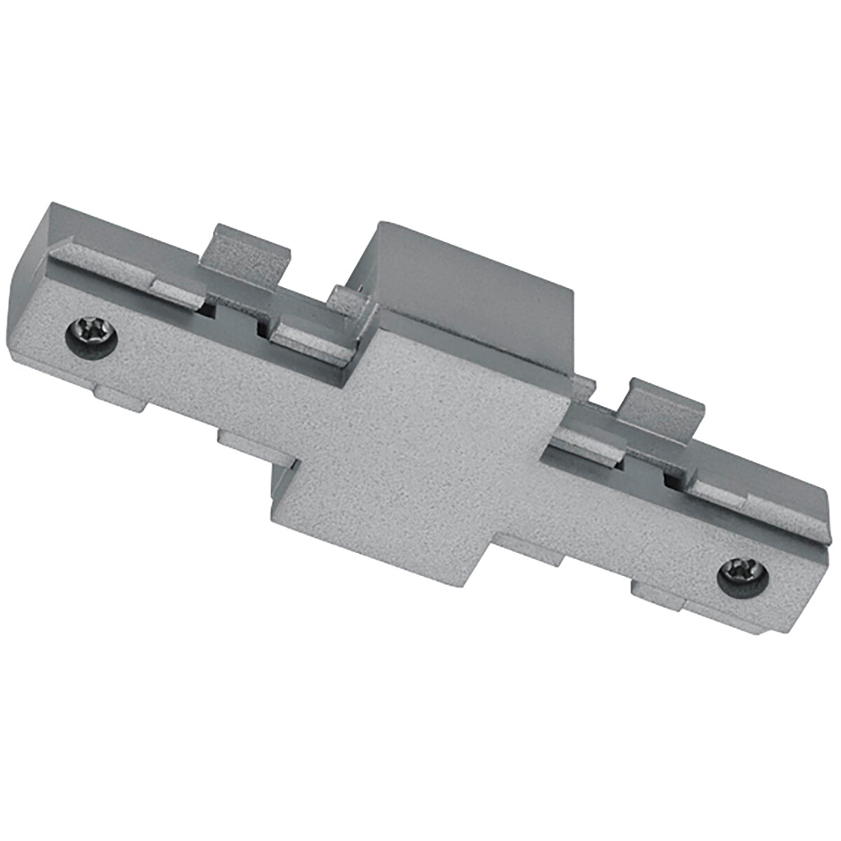 Spanningsrail Isolator - Trion Dual - Rechte Connector - 2 Fase - Mat Titaan