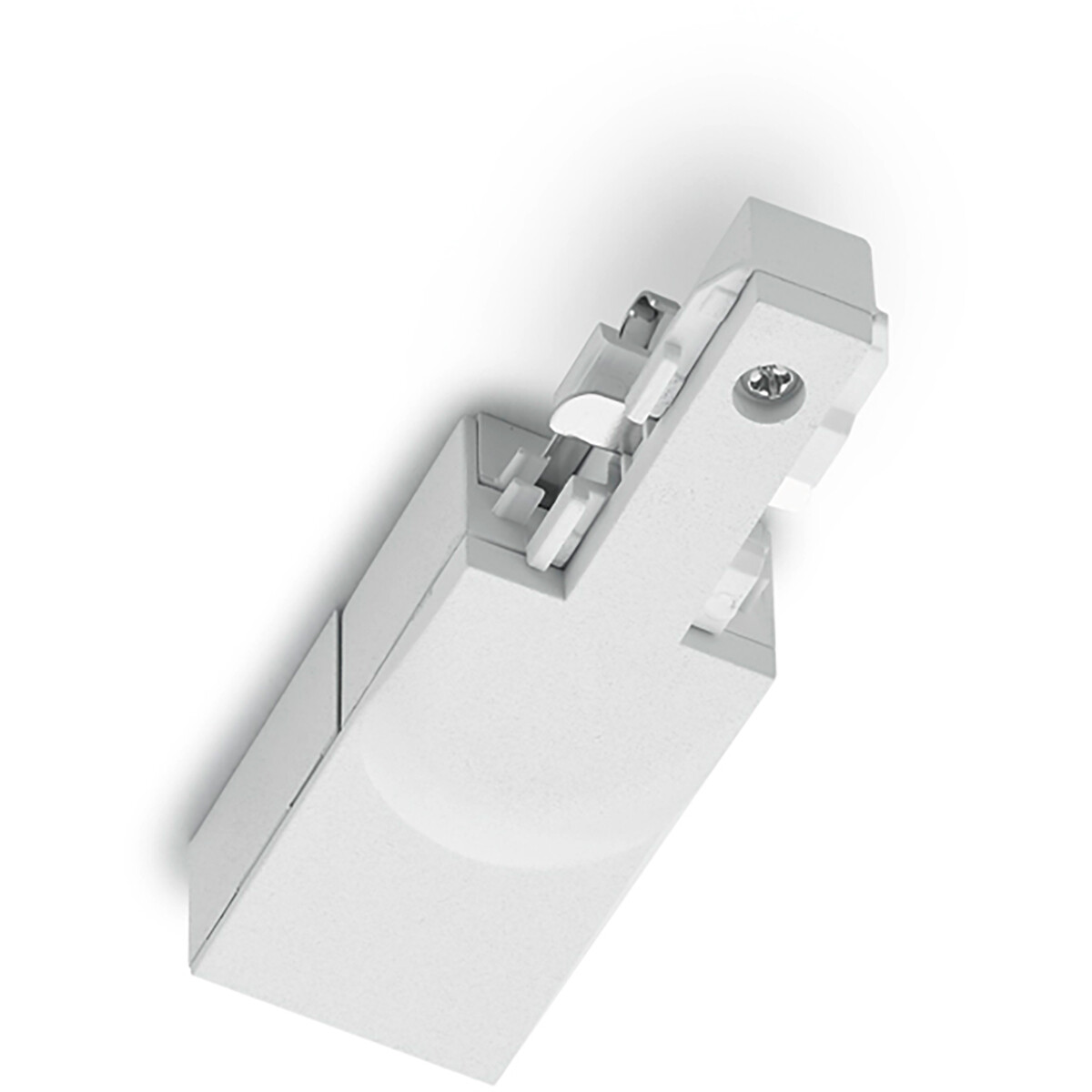 Spanningsrail Voedingsconnector - Trion Dual - 2 Fase - Mat Wit