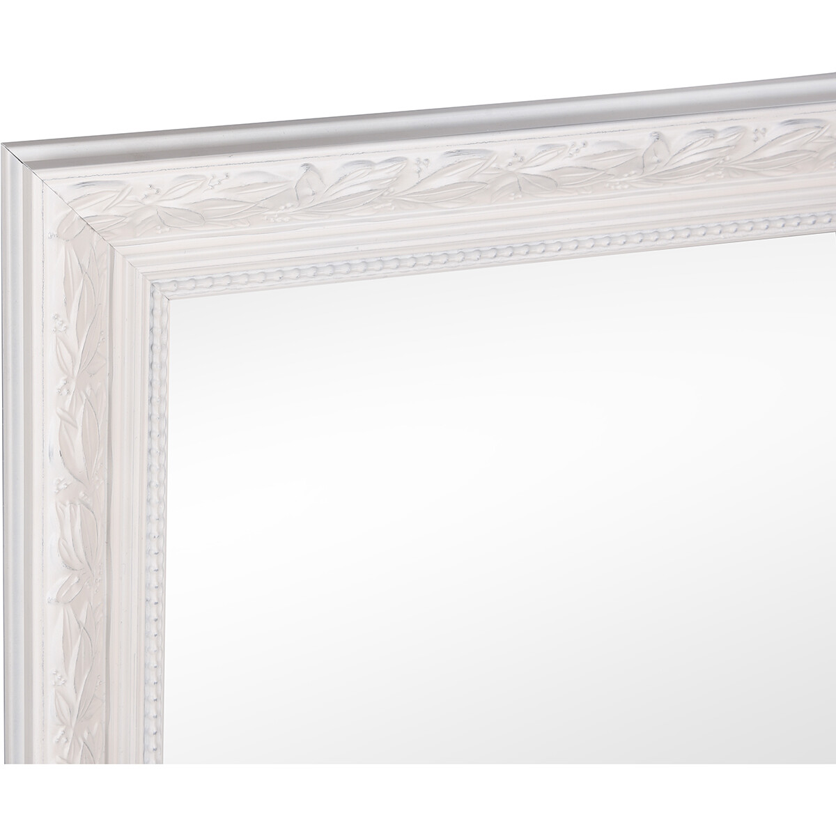 Spiegel - Trion Tonia - 55x70 - Wandspiegel in Frame - Oud Wit