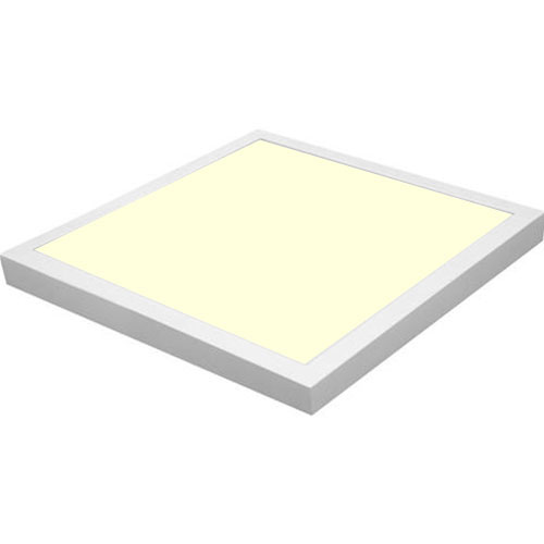 LED Paneel - 30x30 Warm Wit 3000K - 28W Opbouw Vierkant - Mat Wit - Flikkervrij