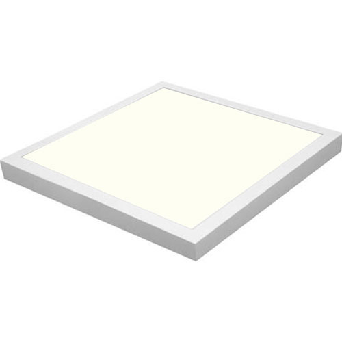 LED Paneel - 30x30 Natuurlijk Wit 4200K - 28W Opbouw Vierkant - Mat Wit - Flikkervrij